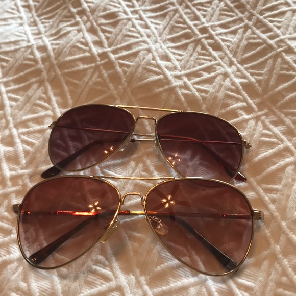 Accessories - Two pack of classic aviators. Perfect for summer!